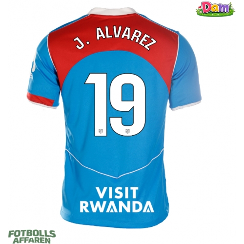 Atletico Madrid Julian Alvarez #19 Tredje Tröja Kvinnor 2025-26 Kortärmad